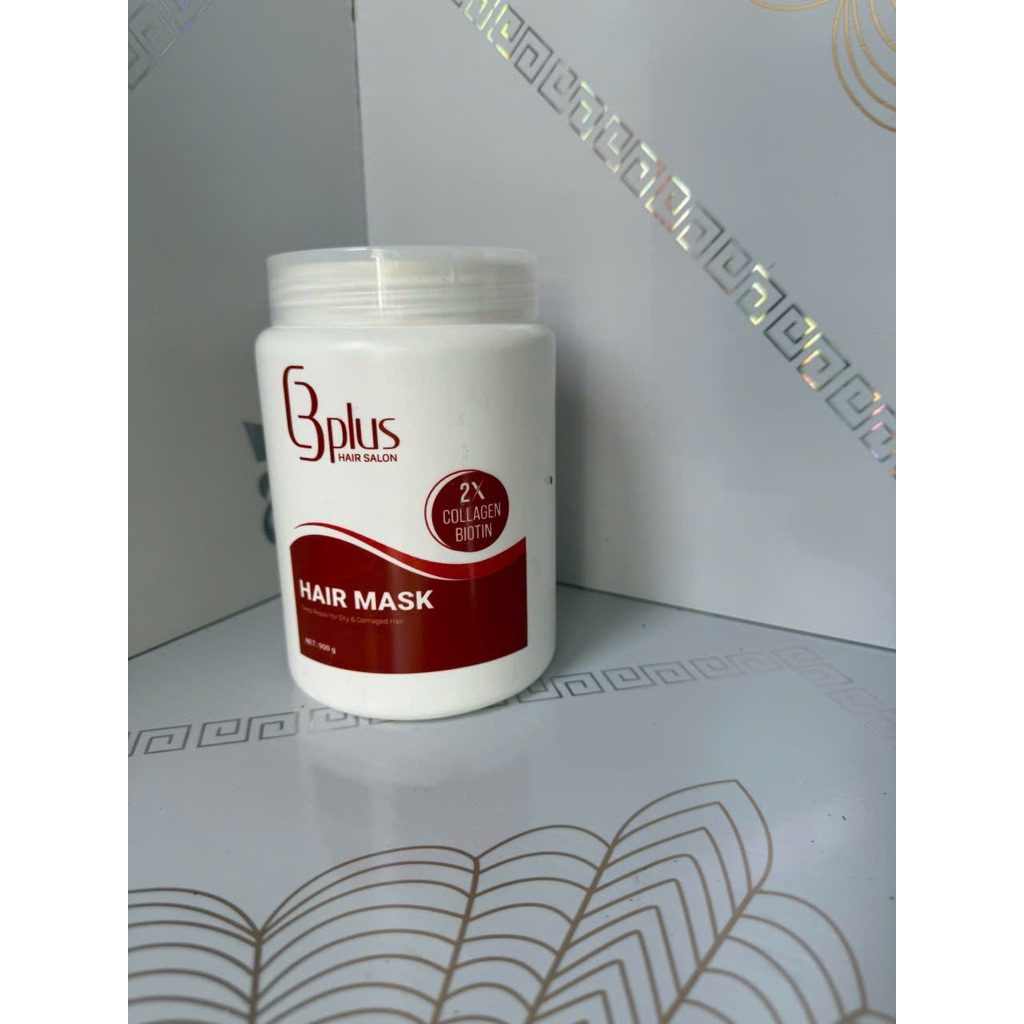 Kem Ủ Tóc Bplus Hair Salon Hair Mask Collagen Biotin 900g