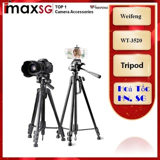 Chân máy ảnh weifeng wt3520+ giá kẹp điện thoại