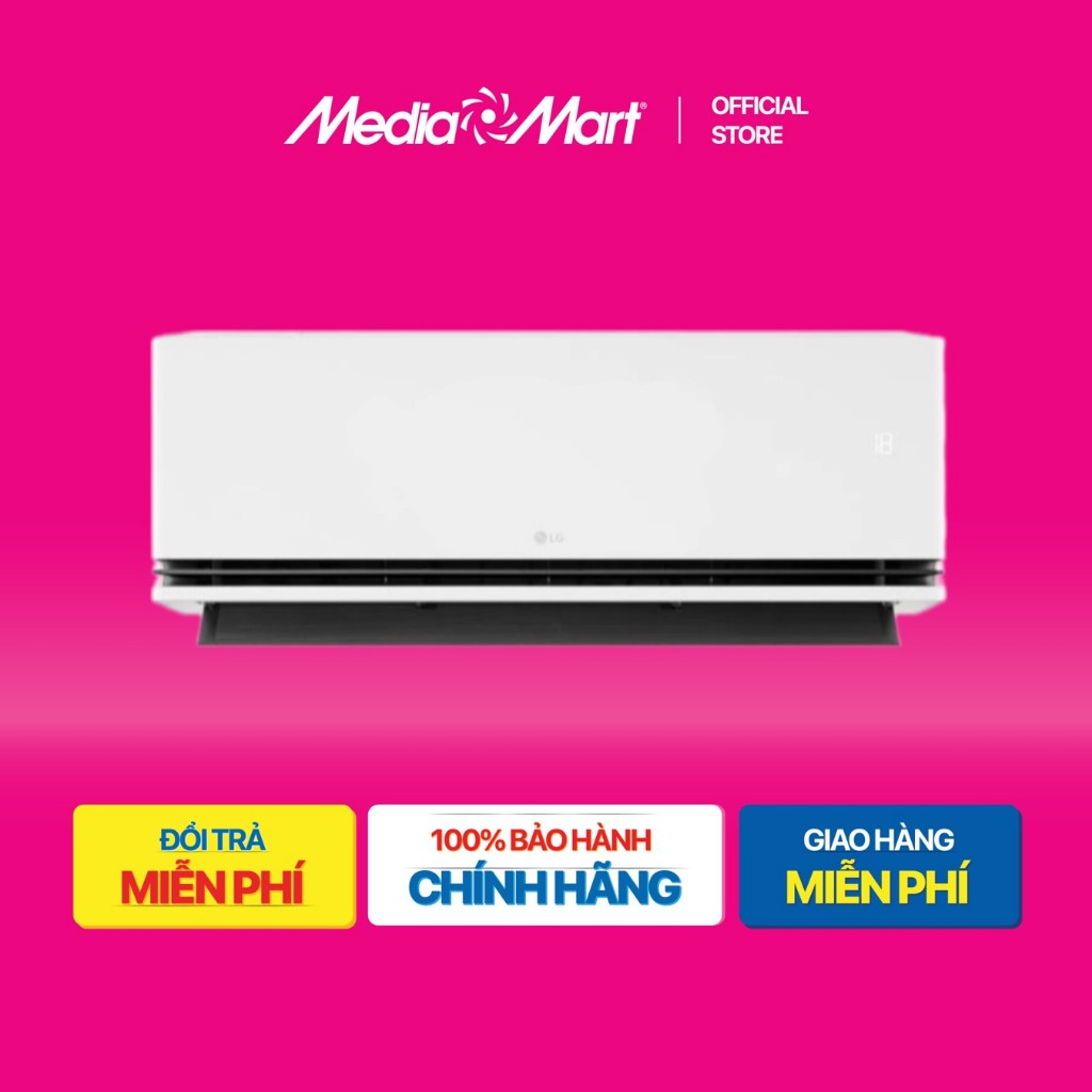 [ Mediamart Mall ] Điều hòa LG 1 chiều Inverter 1 HP-9300 BTU IDC09M2 BH chính hãng,Ship 0đ