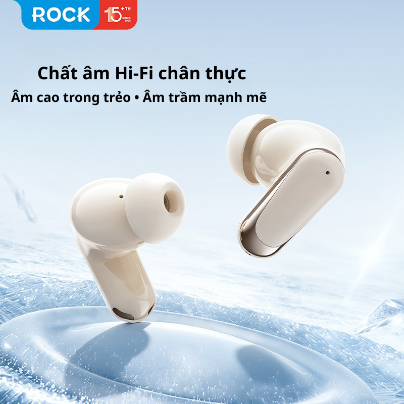 Tai nghe Bluetooth nhét tai Rockspace S6 ANC Chống ồn chủ động Bluetooth 6.0 Pin 25 giờ | BigBuy360 - bigbuy360.vn