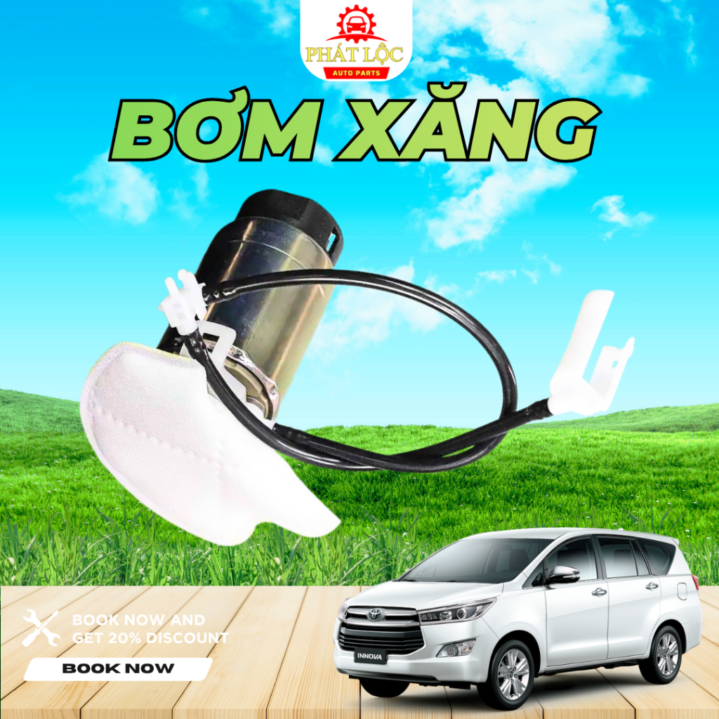Bơm nhiên liệu, bơm xăng Innova ( Toyota chính hãng)