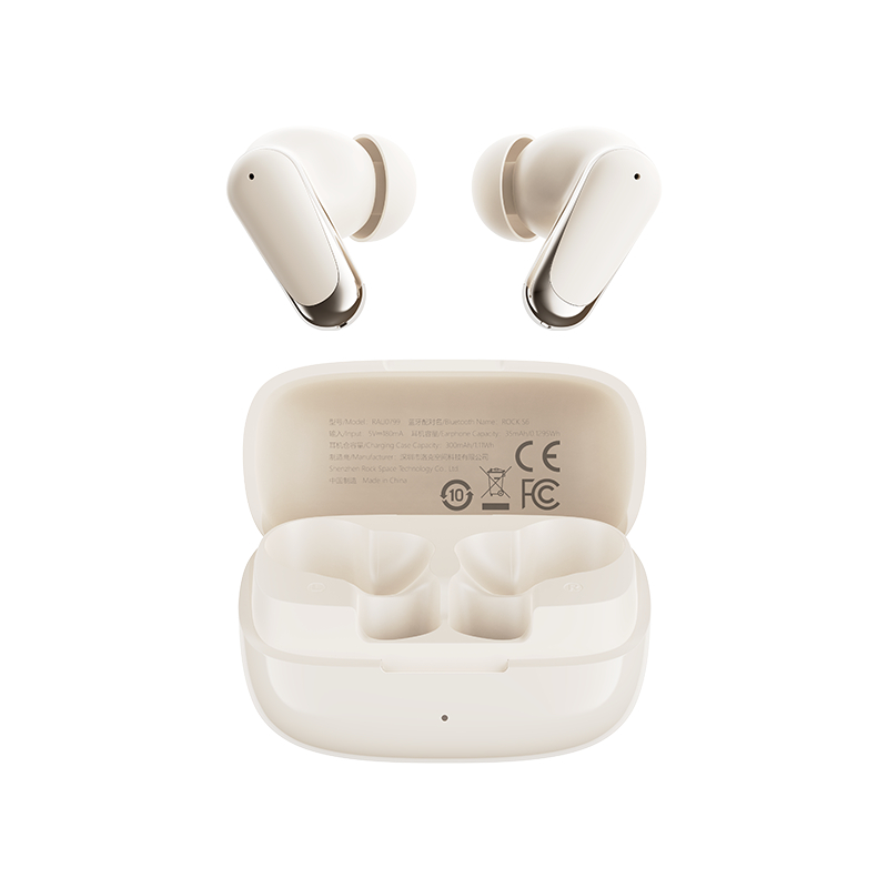 Tai nghe Bluetooth nhét tai Rockspace S6 ANC Chống ồn chủ động Bluetooth 6.0 Pin 25 giờ | BigBuy360 - bigbuy360.vn