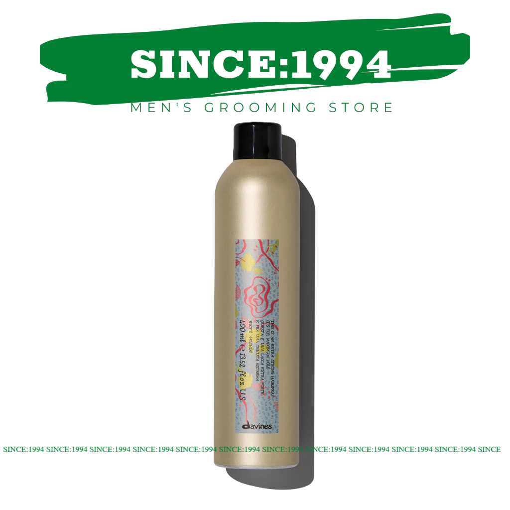 Gôm xịt cứng tạo kiểu tóc Davines Extra Strong Hold 400ml - Chính Hãng