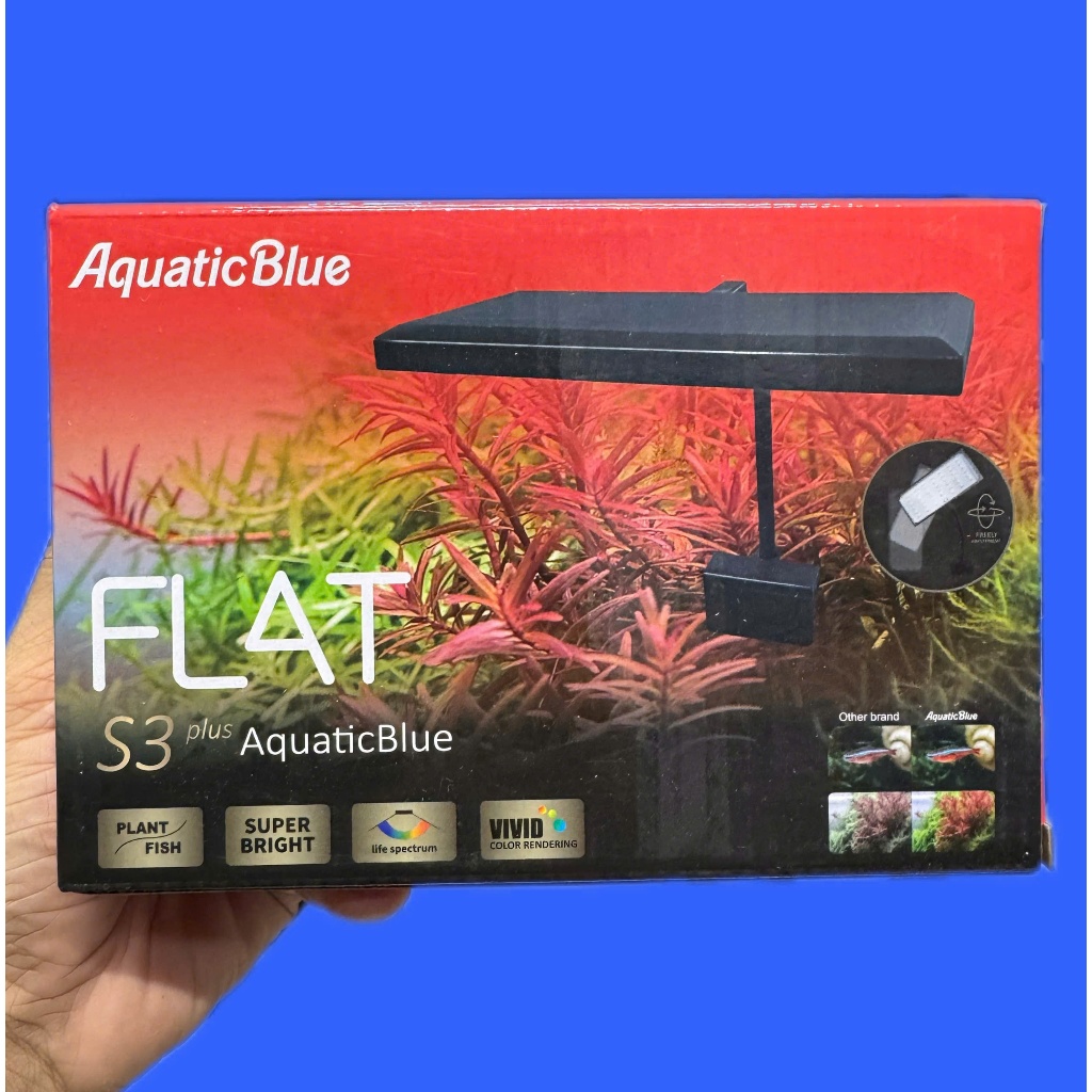 Đèn LED Đỏ Cá Không Đổi Màu Nước Cho Hồ Cá S3 Plus, S3 Plus Pro Aquatic Blue 15–40cm
