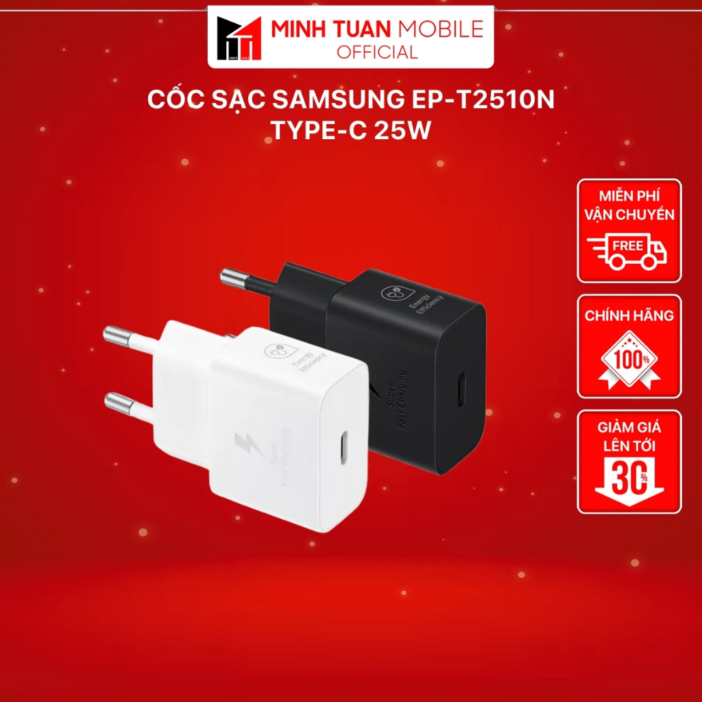 Cốc Sạc Samsung EP-T2510N Type-C 25W