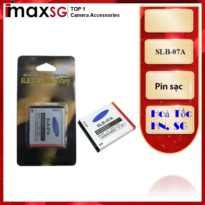 Pin thay thế pin máy ảnh SamSung SLB-07A