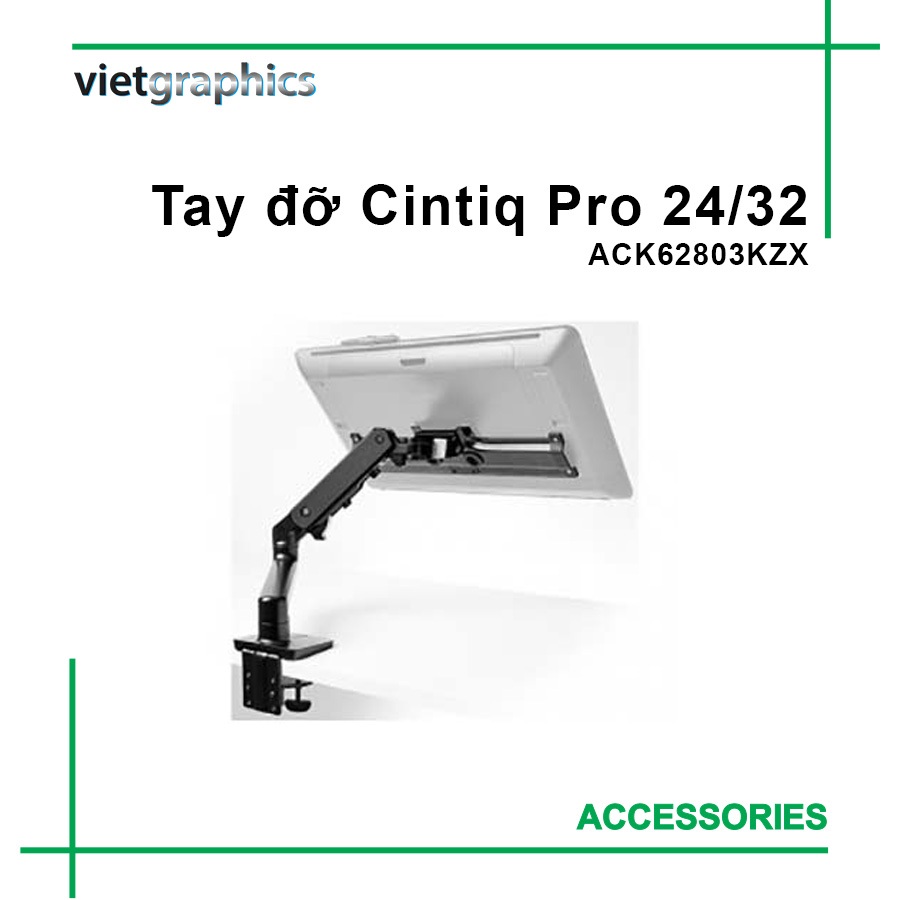 Tay đỡ Wacom FlexArm Cintiq Pro 24/32