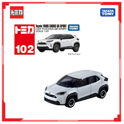 Xe mô hình TOMICA No.102-04 TOYOTA YARIS CROSS GR SPORT  Fullbox Chính Hãng Takara Tomy - Victoys