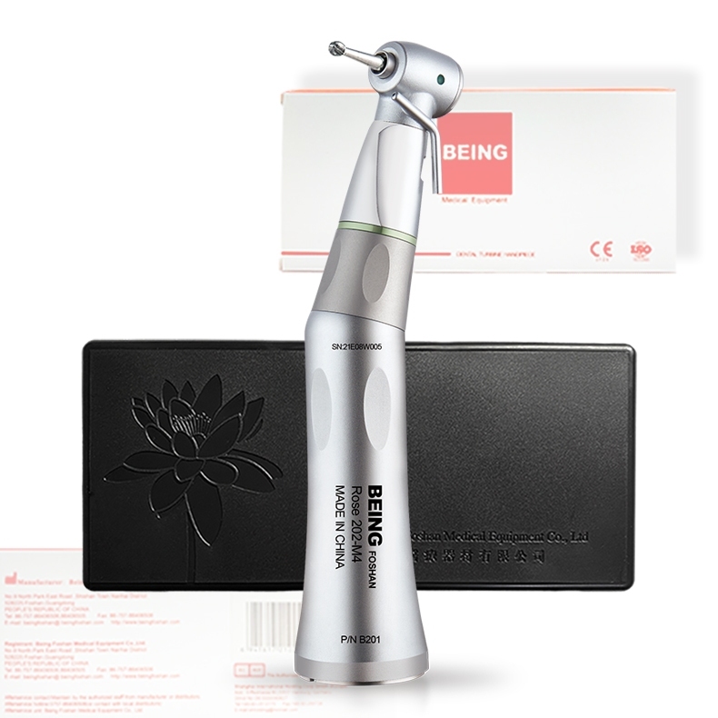 Đầu Cong cắm implant có đèn Being Rose 202J201-M4 1B201