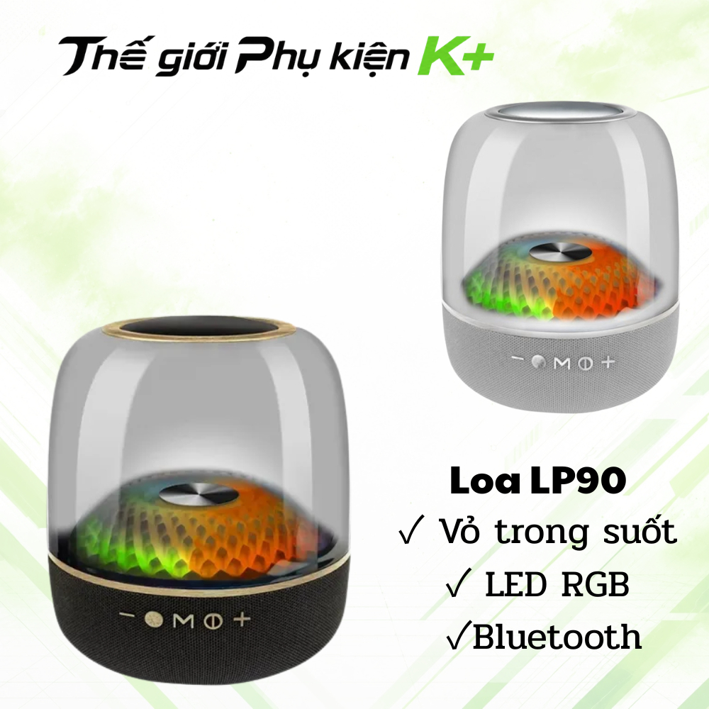 Loa bluetooth LP90 âm thanh vòm 360 độ , phong cách Harman mang lại trải nghiệm nghe nhạc cực đã