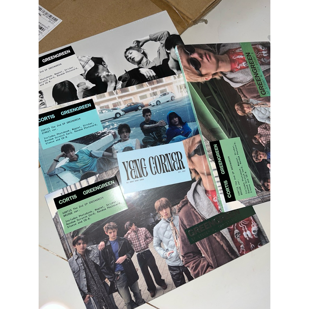 Album GreenGreen Cortis POB weverse