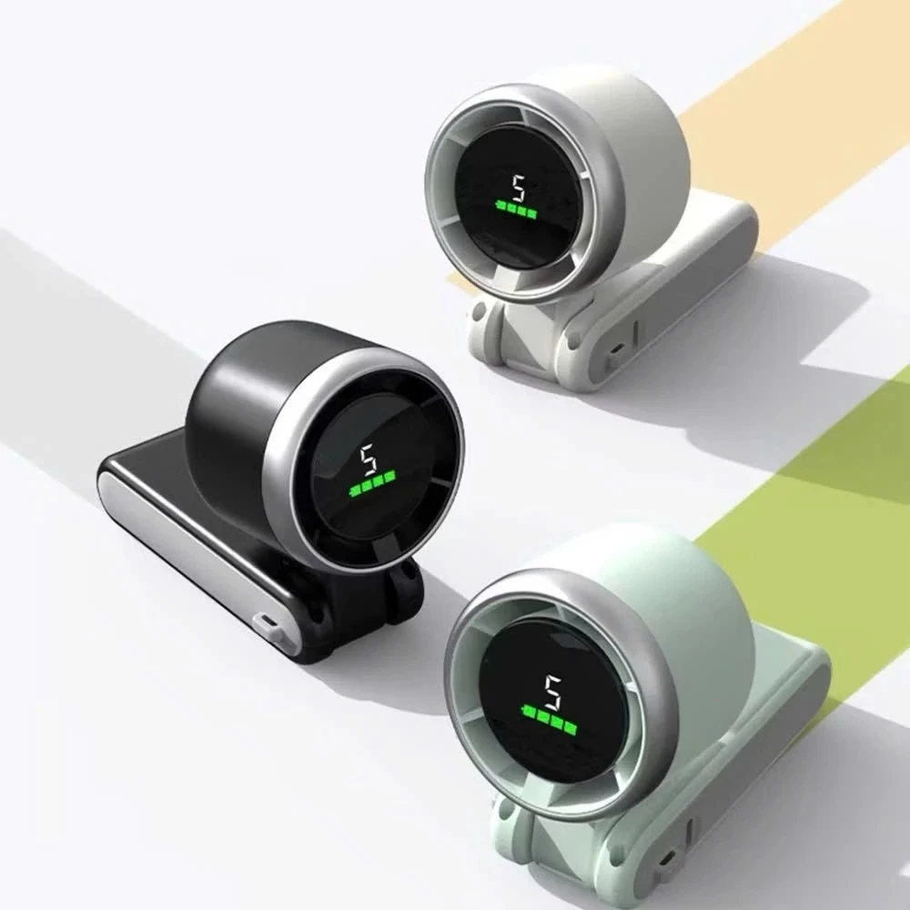 Quạt cầm tay cao cấp N607 Turbo hot 2026 gấp gọn 5 cấp gió mạnh pin lớn mini du lịch | BigBuy360 - bigbuy360.vn
