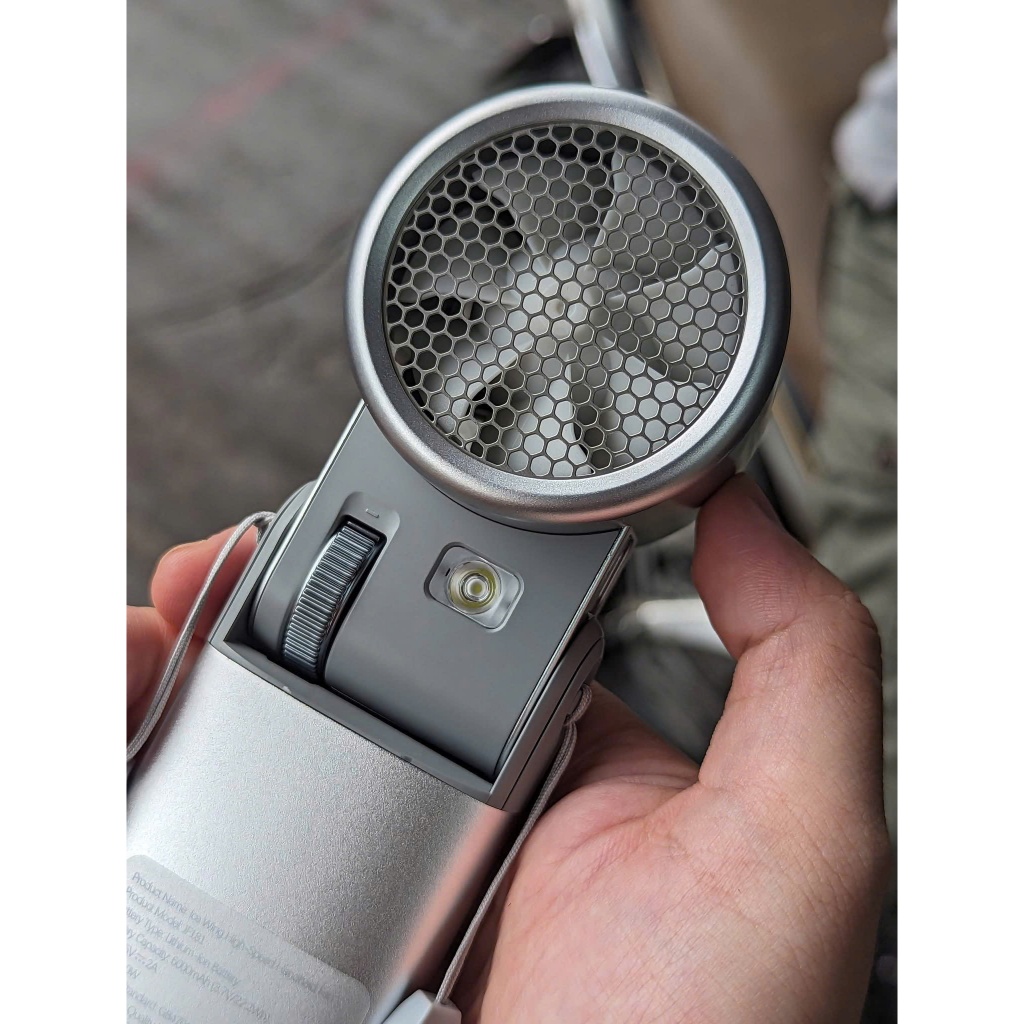 Quạt Mini Làm Mát Nhanh JF181 – Vỏ Nhôm Sang, Pin 6000mAh, Có Sò Lạnh | BigBuy360 - bigbuy360.vn