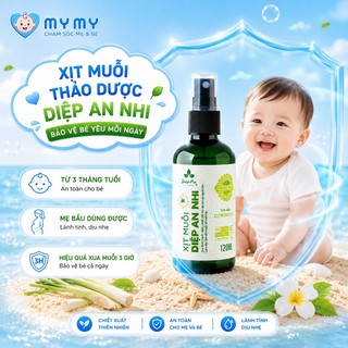 Xịt Chống Muỗi Diệp An Nhi Cho Bé – Ngừa Muỗi Đốt, An Toàn Từ Thiên Nhiên, Dịu Nhẹ An Toàn
