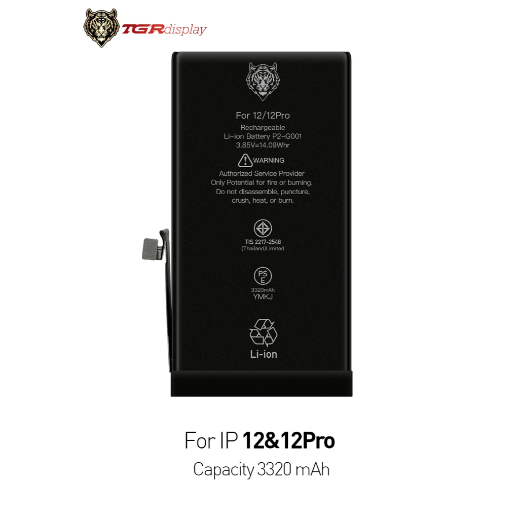 TGR Mall Pin iPhone 12 12 Pro 12 Pro Max Dung Lượng Cao - Pin Thay Thế, Cell Cao Cấp, IC Bảo Vệ, BH 