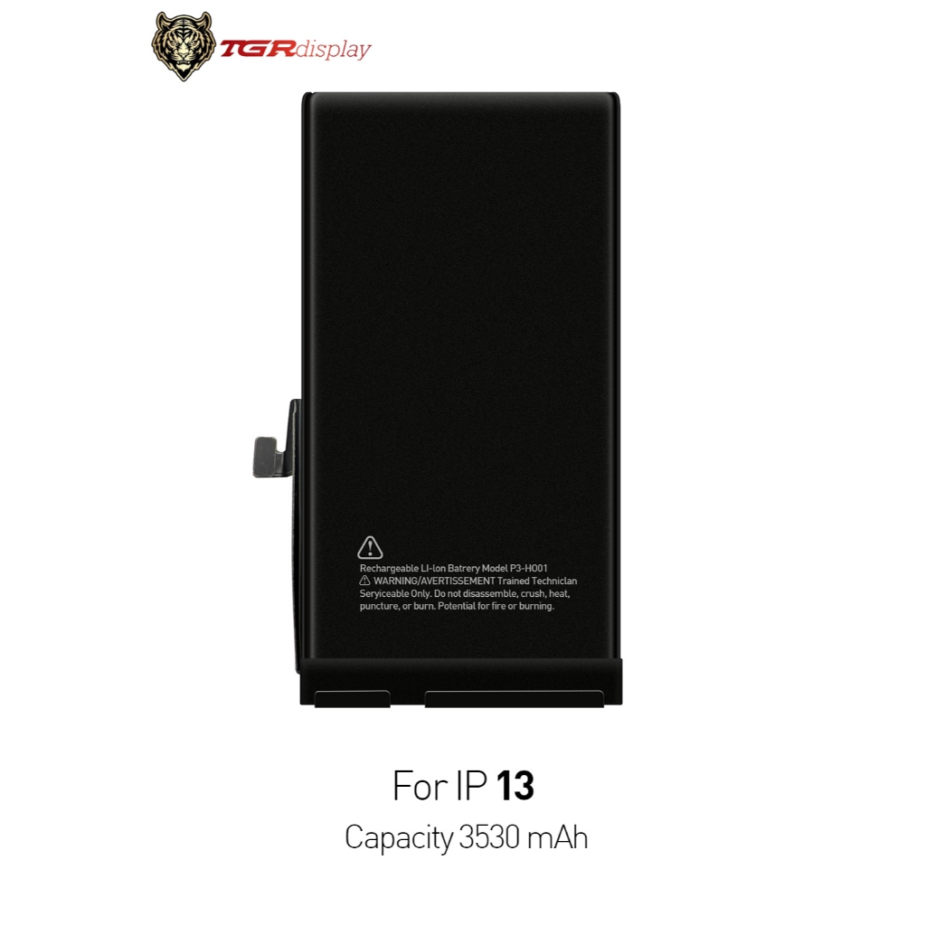 TGR Mall Pin iPhone 13 13 Pro 13 Pro Max Dung Lượng Cao - Pin Thay Thế, Cell Cao Cấp, IC Bảo Vệ, BH 