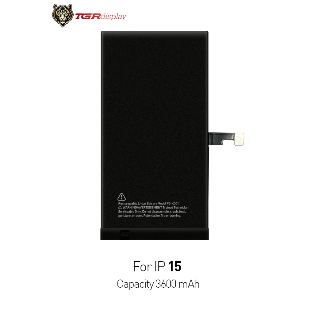 TGR Mall Pin iPhone 15 15 Plus 15 Pro 15 Pro Max Dung Lượng Cao - Pin Thay Thế, Cell Cao Cấp, IC Bảo