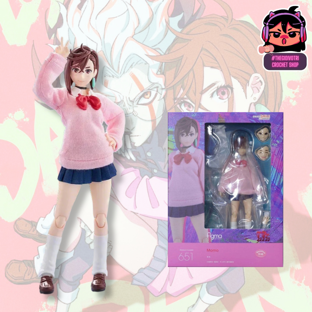 FIGMA 651 (AUTHENTIC) HIGH QUALITY ACTION FIGURE "AYASE MOMO - DANDADAN" (NEWSEAL)