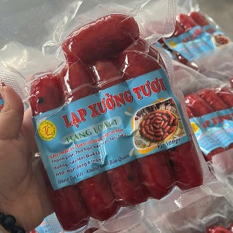 [1000g] Lạp Xưởng Tươi Loại 1 -Lạp Xưởng Trang Lê - Mềm Ẩm, Béo Ngậy, Thơm Lừng