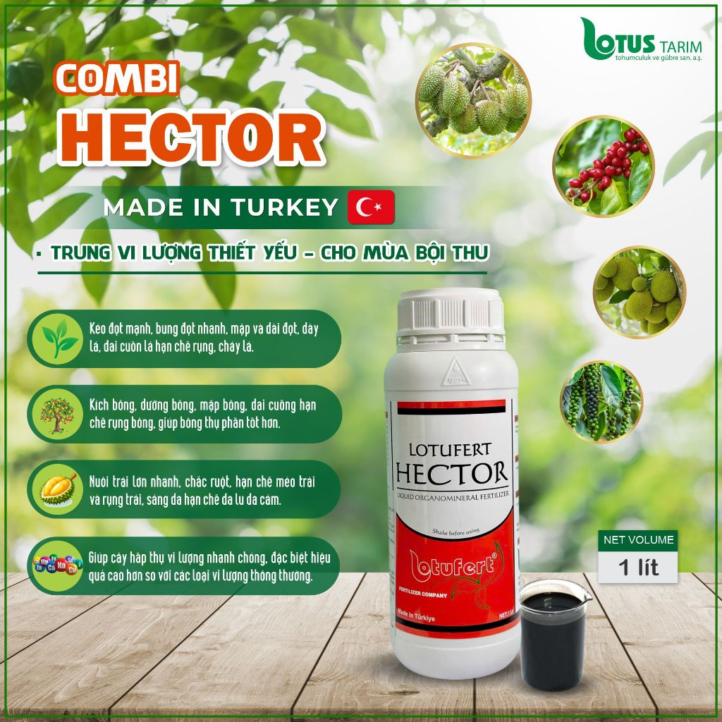Combi Hector - Phân bón lá tổng hợp vi lượng.