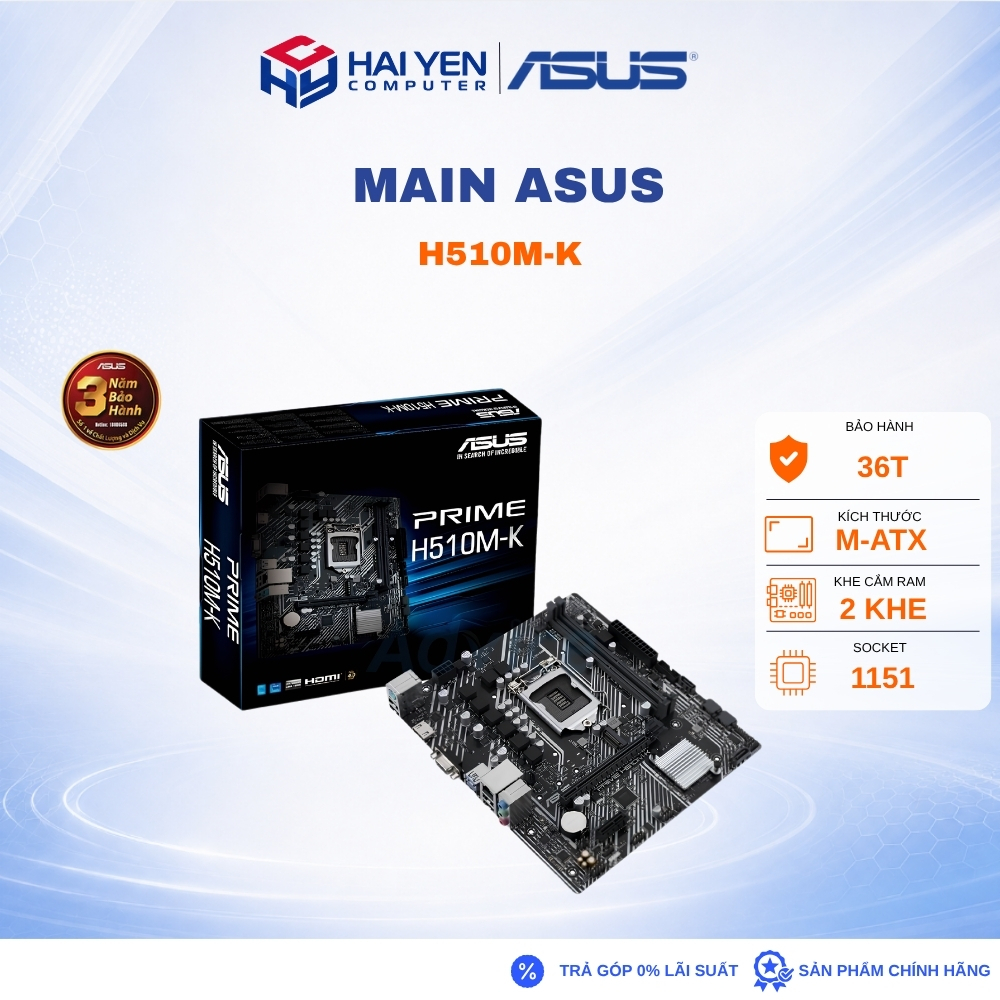 Main Asus H510M-K chính hãng