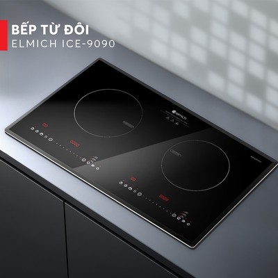 Bếp từ đôi Elmich ICE-9090