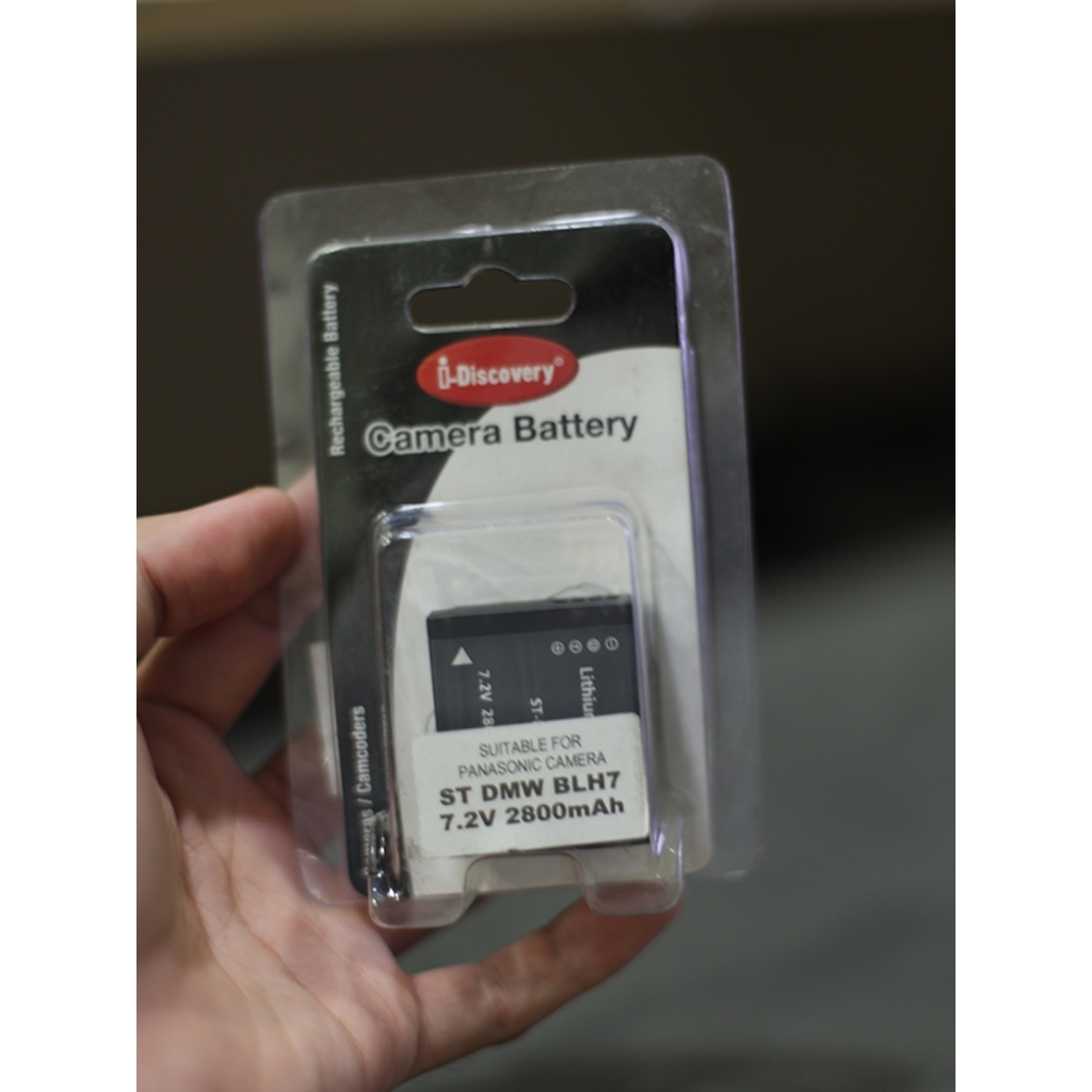 Pin i-Discovery DMW-BLH7 Cho Panasonic Lumix GM1 GM5 GF7 LX15...