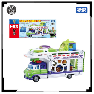 Xe mô hình Tomica Disney Motors Pals Transporter Buzz Lightyear 92841 Fullbox Chính Hãng Takara Tomy - Victoys