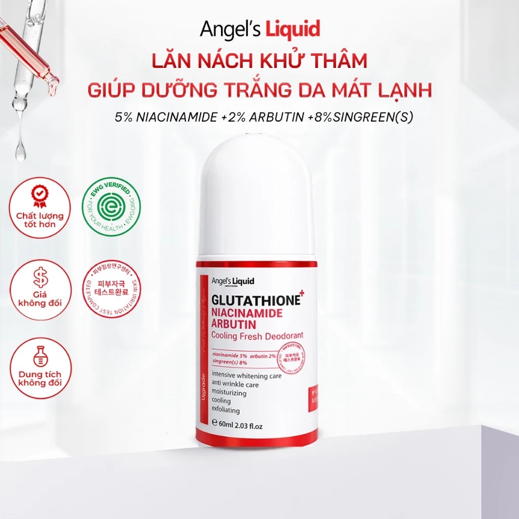 angel's liquid glutathione fresh up whitening magic deo stick fresh-up Ln nch kh mi Glutathione Angel liquid ln nch -