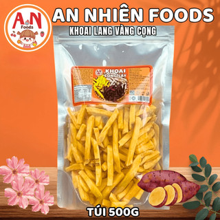Khoai lang vàng cọng sấy giòn [Có hồ sơ công bố- hóa đơn VAT]