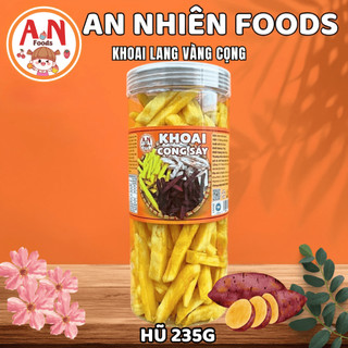 Khoai lang vàng cọng sấy giòn [Có hồ sơ công bố- hóa đơn VAT]