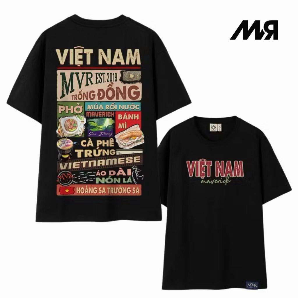 Áo thun Việt Nam MVR local