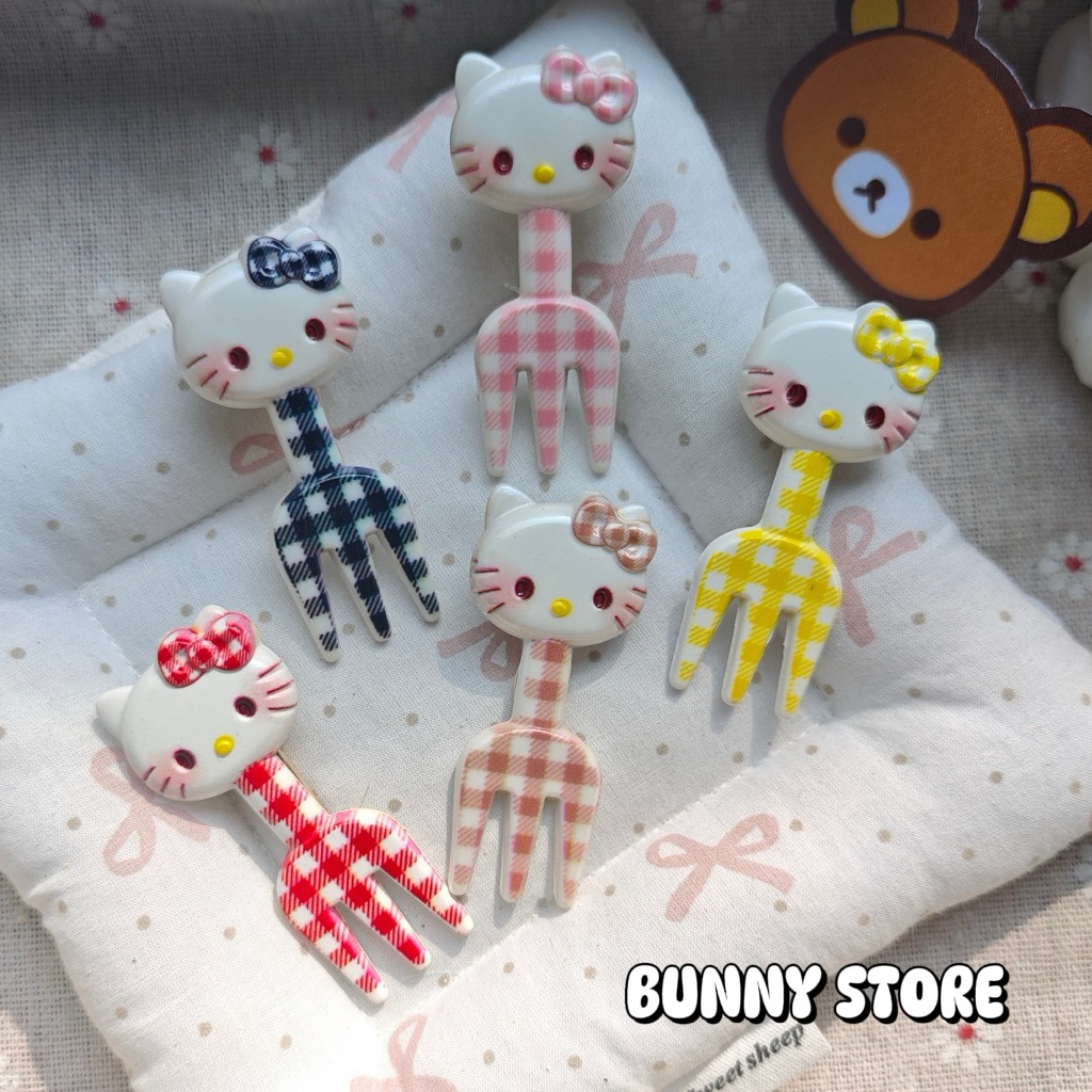 SET 2 KẸP NĨA KITTY - BUNNY STORE