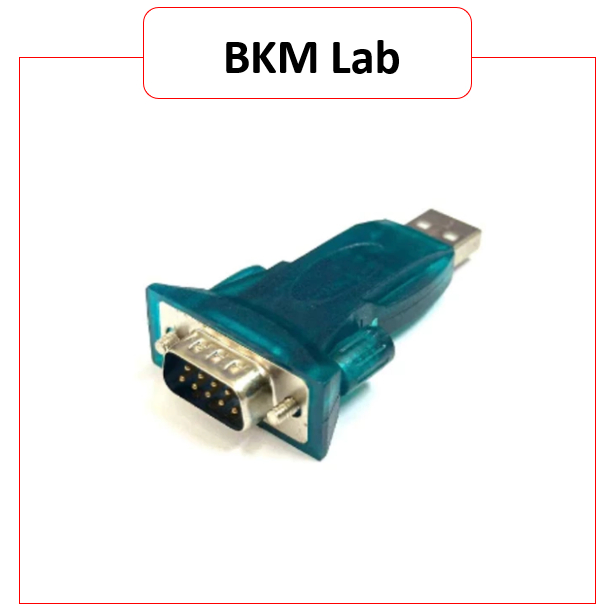 Đầu Chuyển USB Sang COM RS232 DB9 | Cáp USB to Serial RS232 Lập Trình PLC CNC
