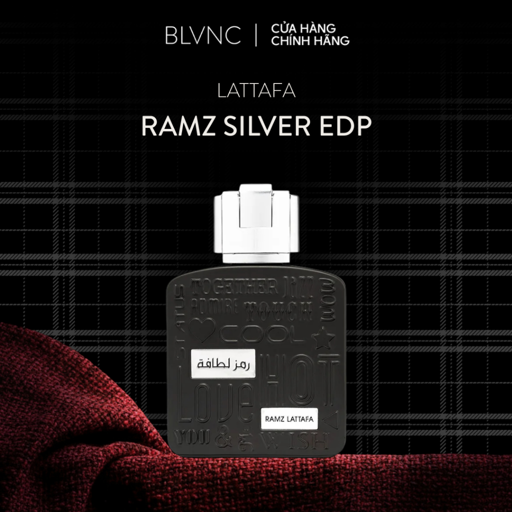 [SVIP] Nước hoa nam Lattafa Ramz Silver EDP 100ml