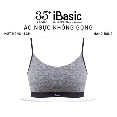 Áo ngực Cami không gọng mút mỏng iBasic thể thao năng động BRAY106
