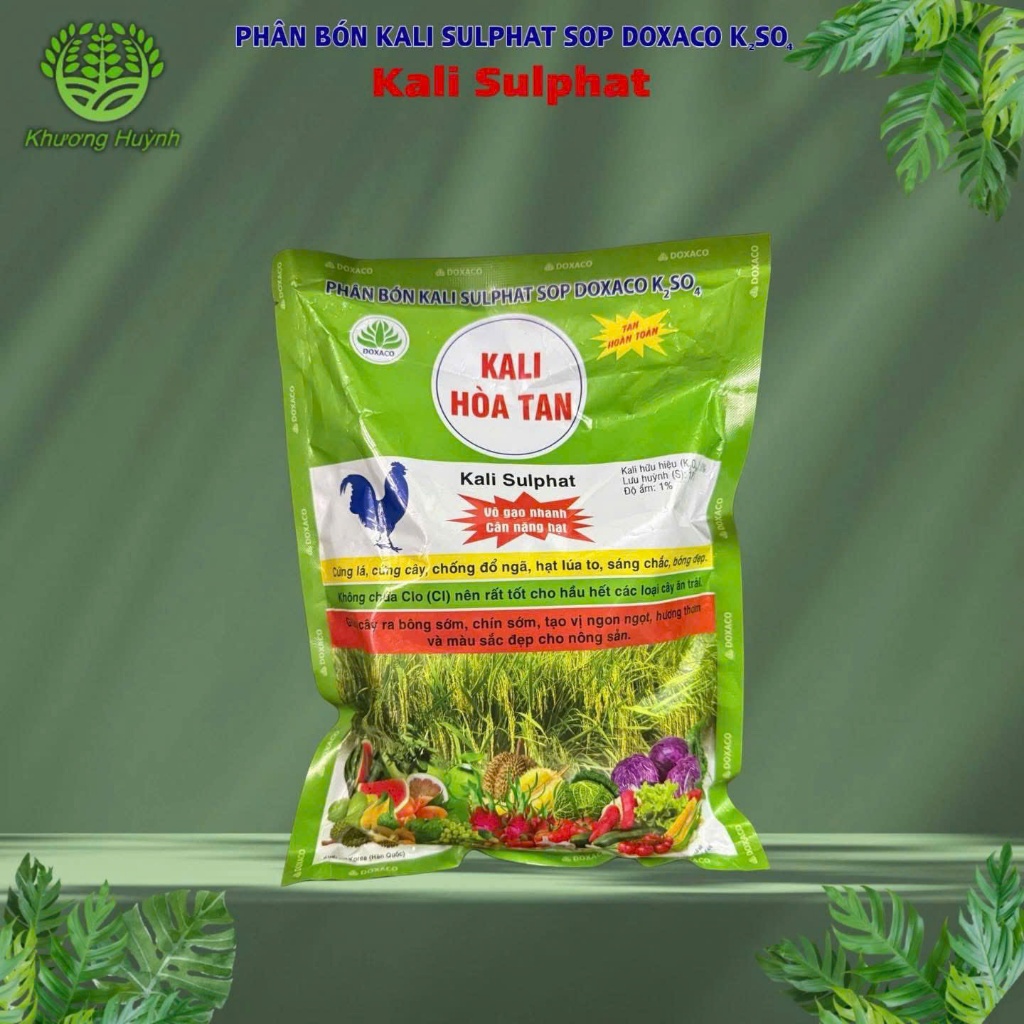 PHÂN KHOÁNG KALI SUNPHAT – K2SO4 Gói 1kg