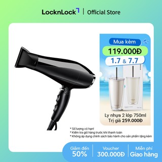 Máy sấy tóc lock&lock màu đen 220-240v ena146blk