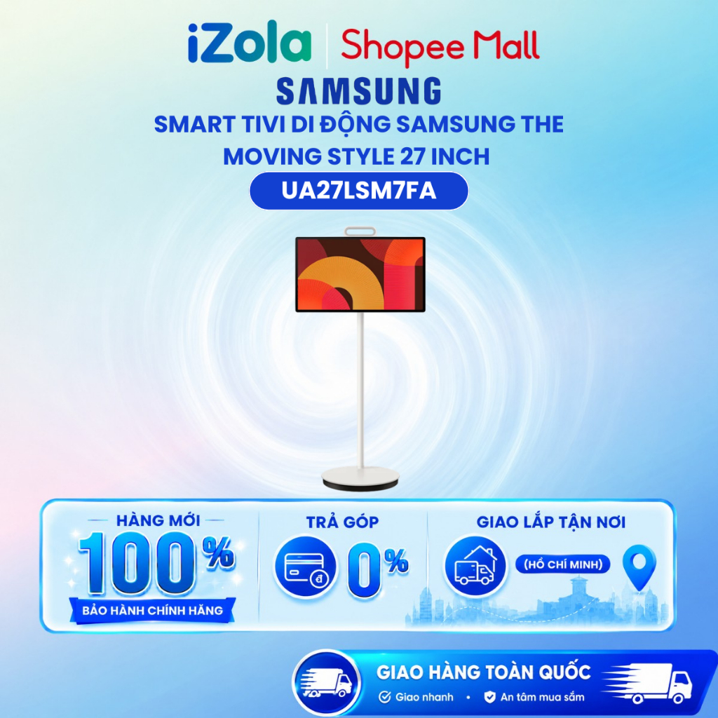 27LSM7FA - Smart Tivi Di Động Samsung The Moving Style 27 Inch 27LSM7FA - Hàng chính hãng