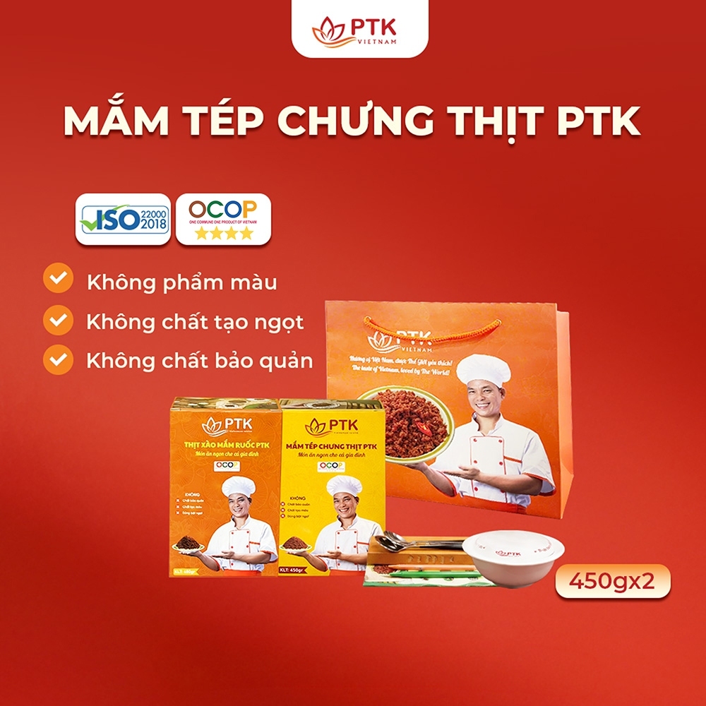 Combo "Quà Quê Chuẩn OCOP" - Đặc Sản Việt Nam - Chuẩn ISO, OCOP 4 sao