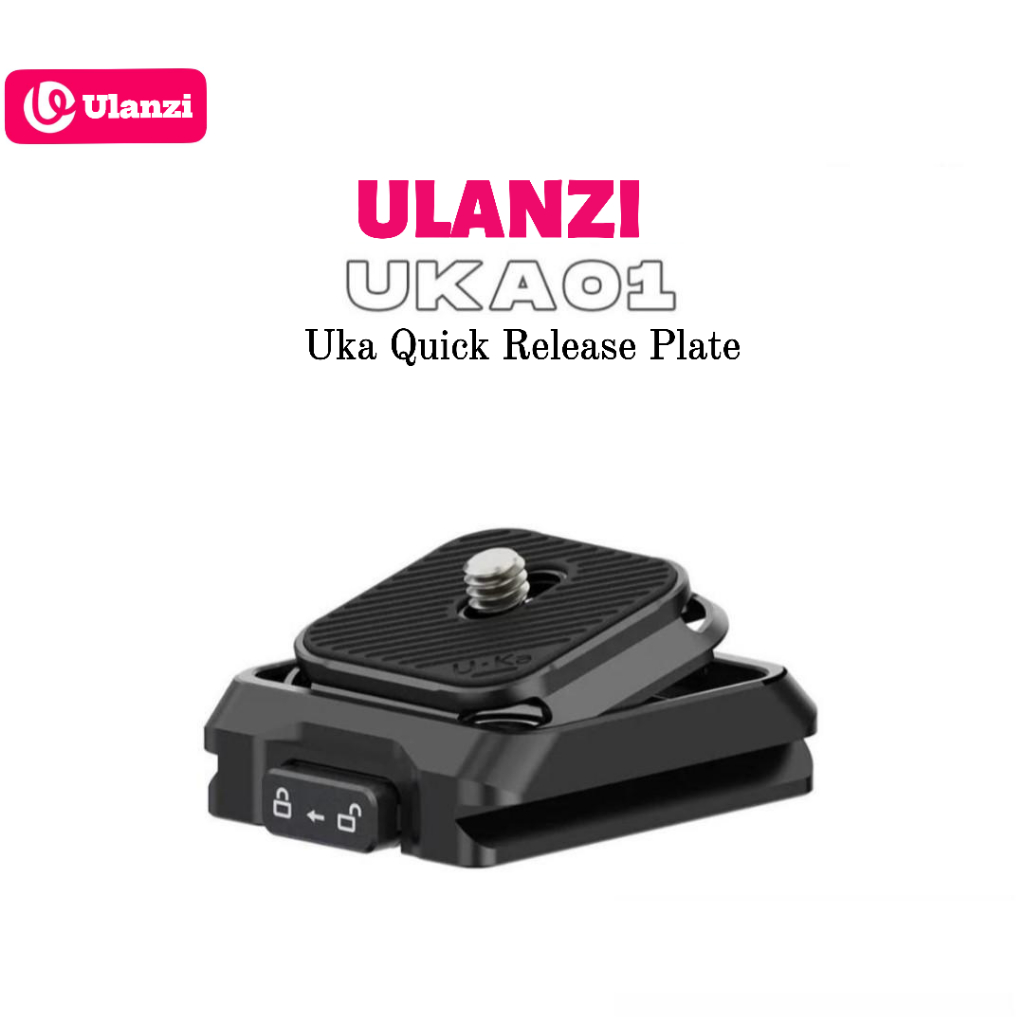 Ulanzi:Bộ kit tháo lắp nhanh Uka 01. Chuẩn Uka tương thích F38 tải trọng 20kg.