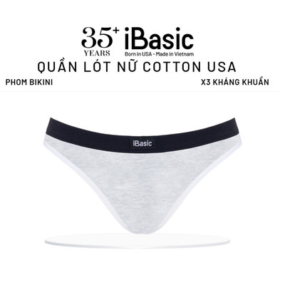 Quần lót nữ bikini cotton USA iBasic kháng khuẩn thể thao năng động PANY108-1