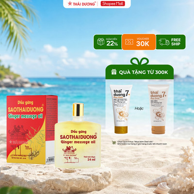 Dầu gừng Sao Thái Dương 24ml - Sao Thái Dương