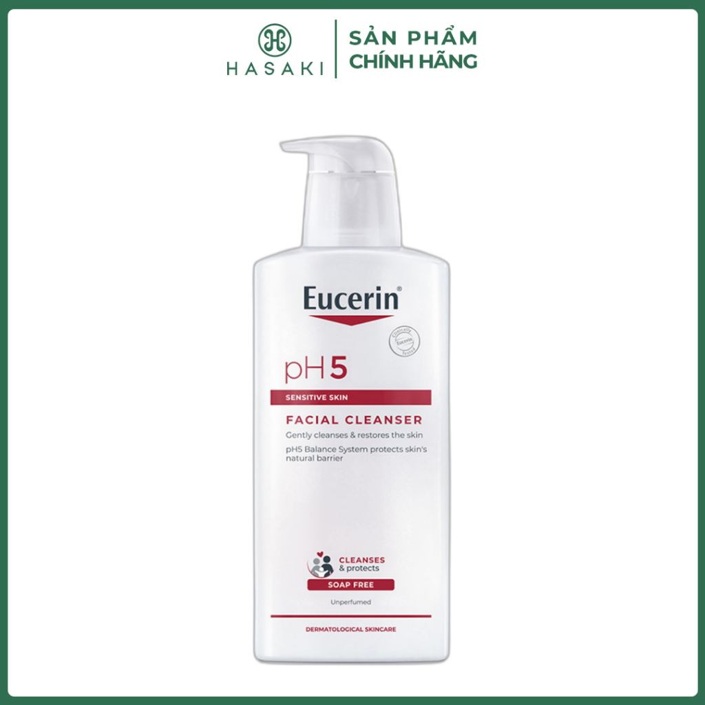 [DAILY] Sữa Rửa Mặt Eucerin PH5 Cho Da Nhạy Cảm Hasaki Sản Phẩm Chính Hãng