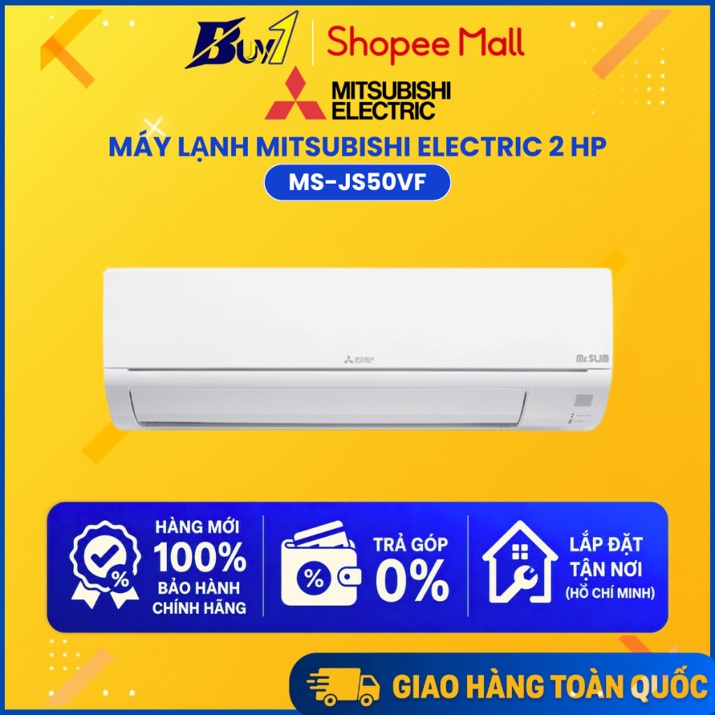 MS-JS50VF - Máy Lạnh Mitsubishi Electric 2 HP MS-JS50VF - Hàng Chính Hãng