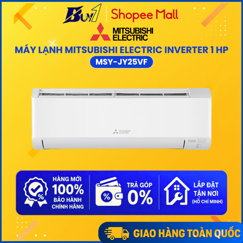 MSY-JY25VF - Máy Lạnh Mitsubishi Electric Inverter 1HP MSY-JY25VF - Hàng Chính Hãng