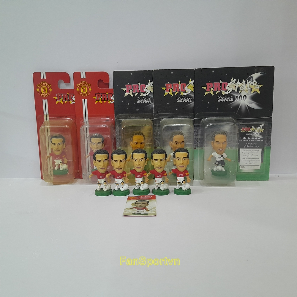Mô hình tượng Rio Ferdinand Manchester United 2008 corinthian PRO1794 PRO1813 PRO1564 prostars figur