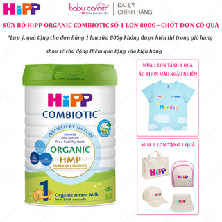 Sữa bột hipp organic combiotic số 1 350g/ 800g