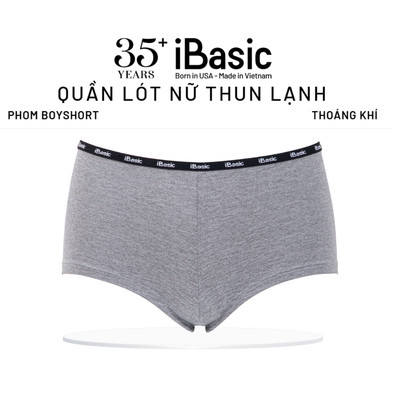 Quần lót nữ boyshort thun lạnh iBasic airy thoáng khí thể thao năng động PANY105