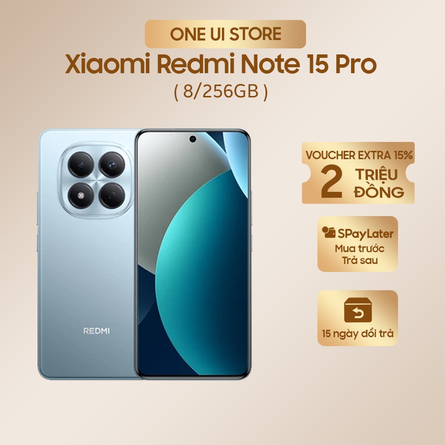 Điện thoại Xiaomi Redmi Note 15 Pro 4G (8/256GB) Chính Hãng - New nguyên seal 100% - ONE UI STORE [h